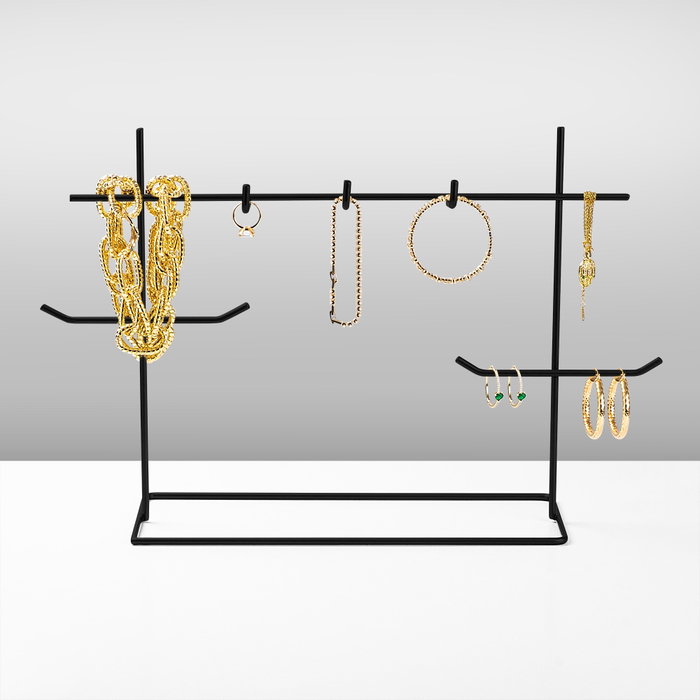 Aberto Design TK-007-B Organizador de Joyas Negro Aberto Design TK-007-B Organizador de Joyas Negro